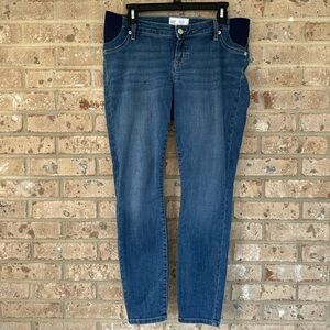 GAP maternity skinny jeans - 10 short